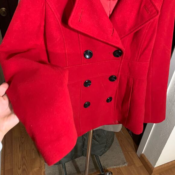 Style&co Red Hoodie Peacoat Size Small Petite - Picture 6 of 14